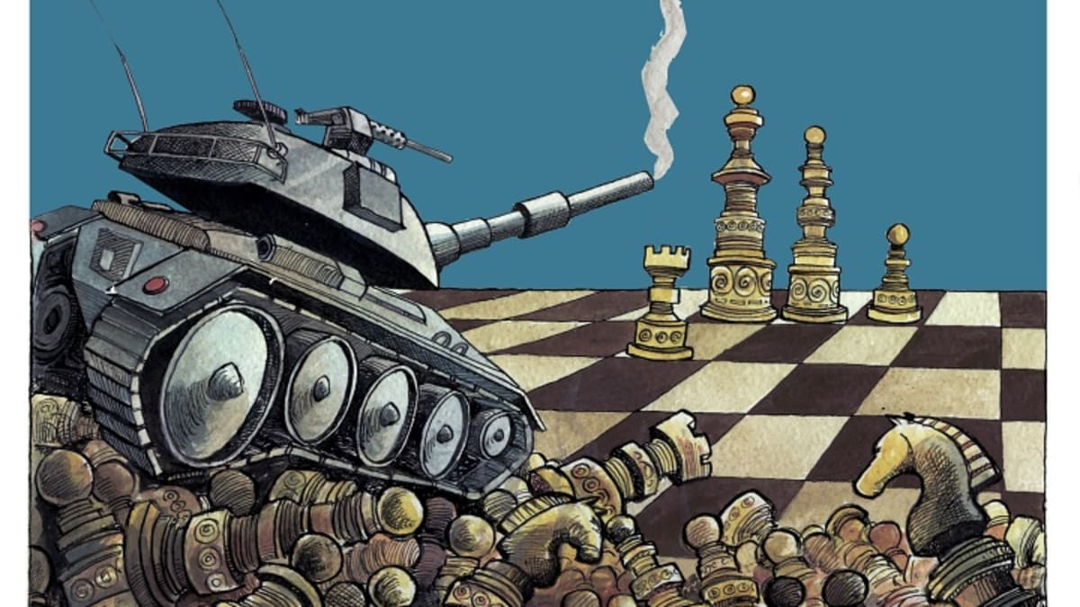 Cartoon: Pawns in the Game - The Independent