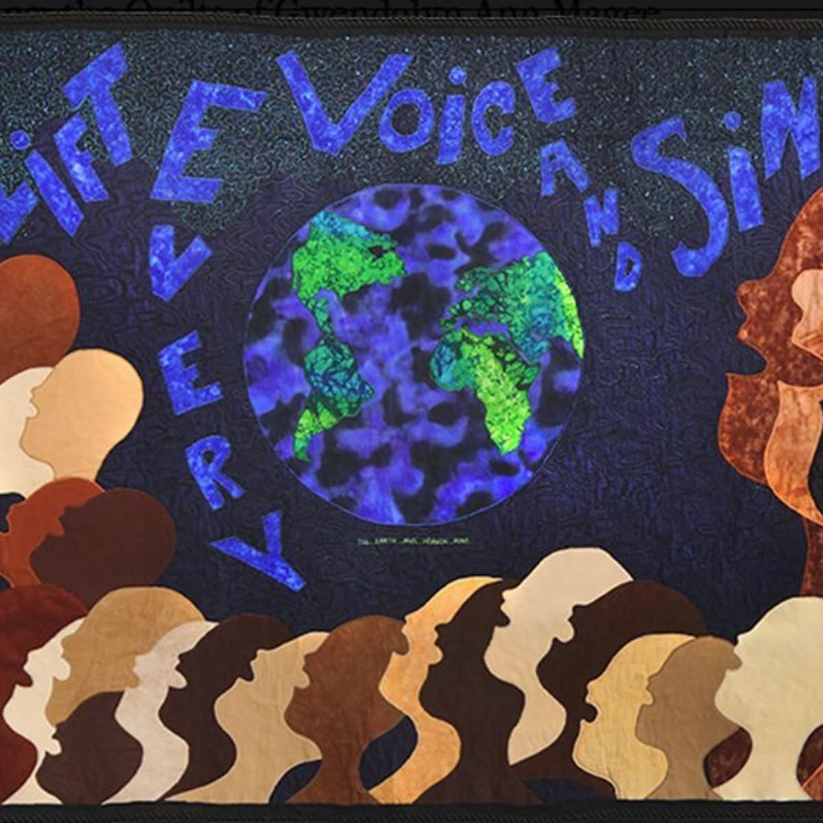 African American Masterpiece 'Lift Up Every Voice & Sing' based on