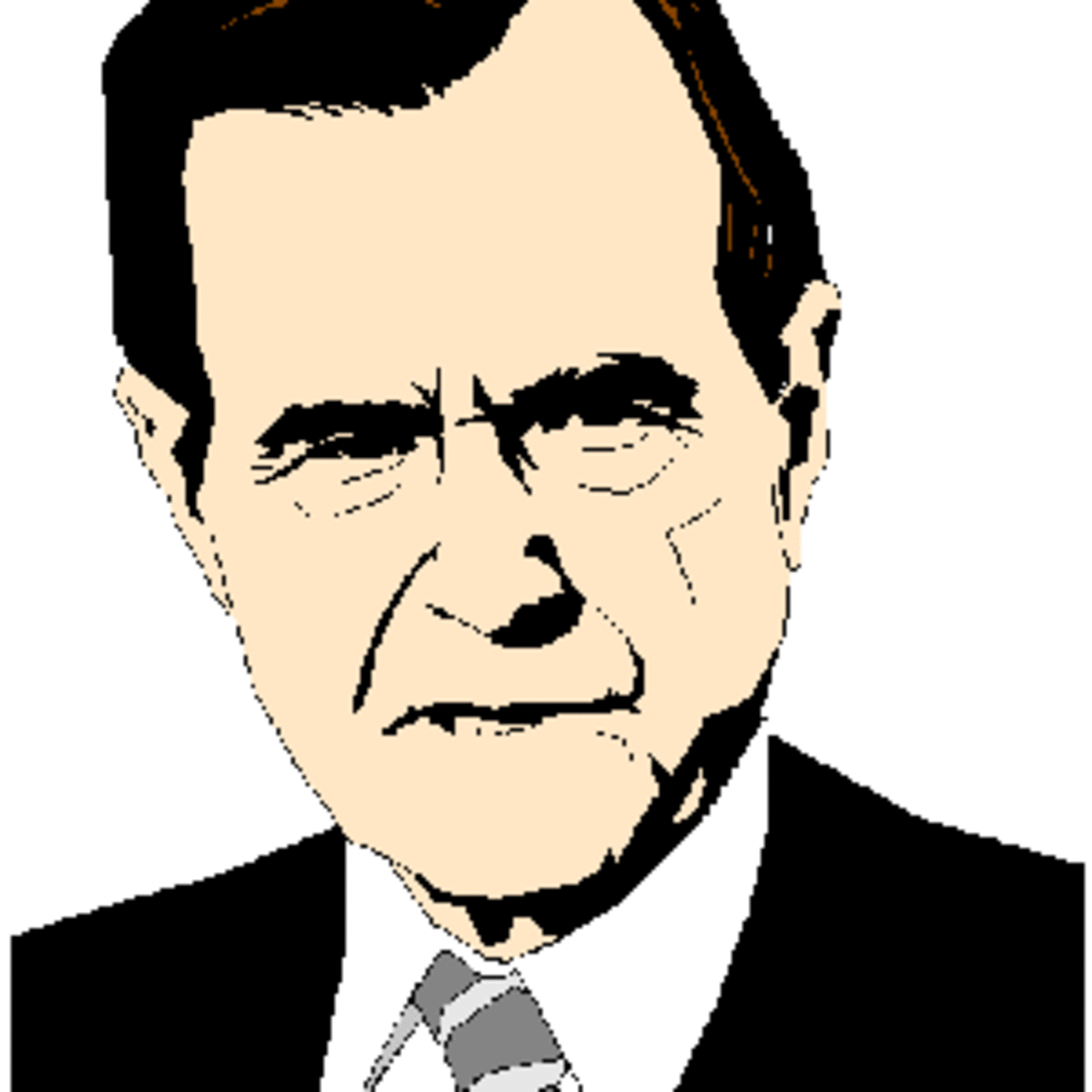 clipart george w bush