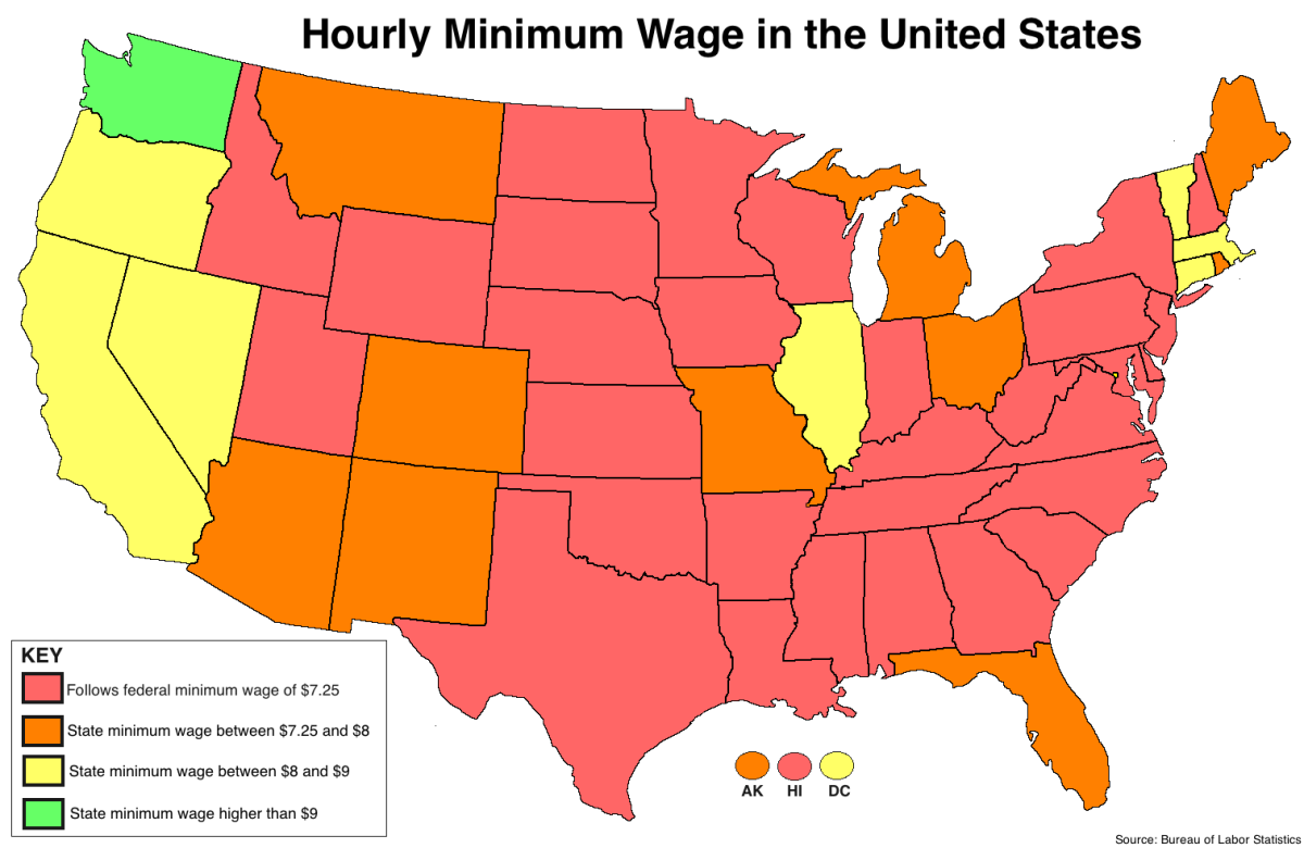 California Minimum Wage Increase LA Progressive