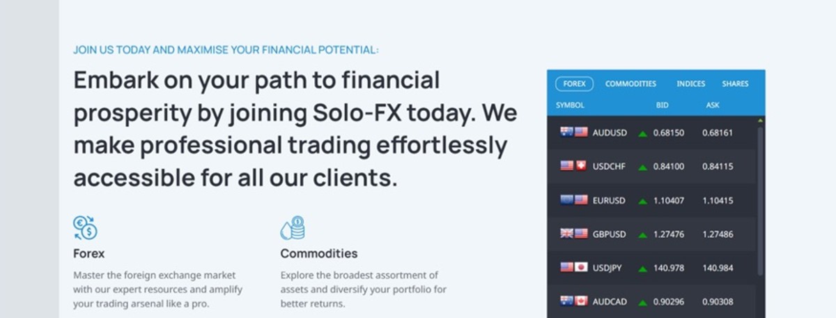 Solo-FX.com Review Highlights Services, Features, and Limitations